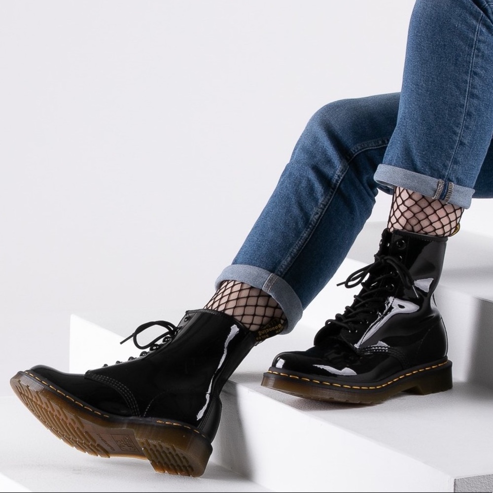 Doc Marten 1460 patent leather boot